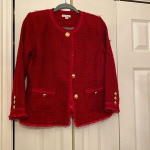 Short tweed jacket